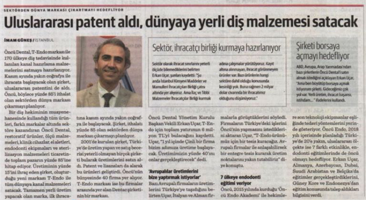 Erkan Uçar (Dünya Gazetesi Röportaj)