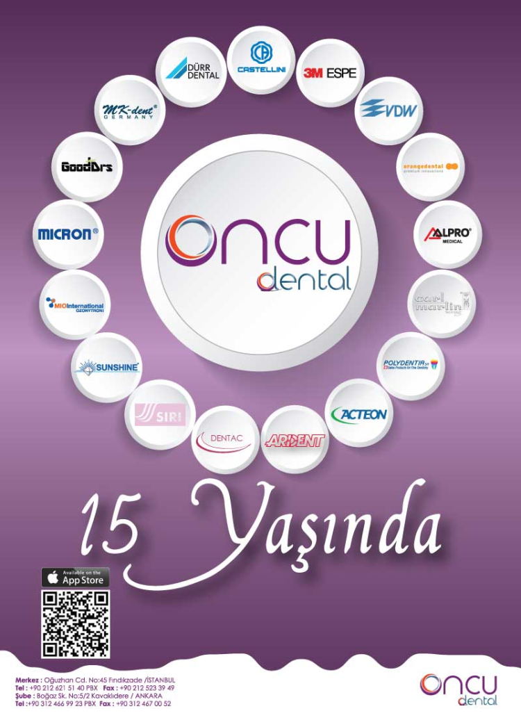 Öncü Dental 15 Yaşında 