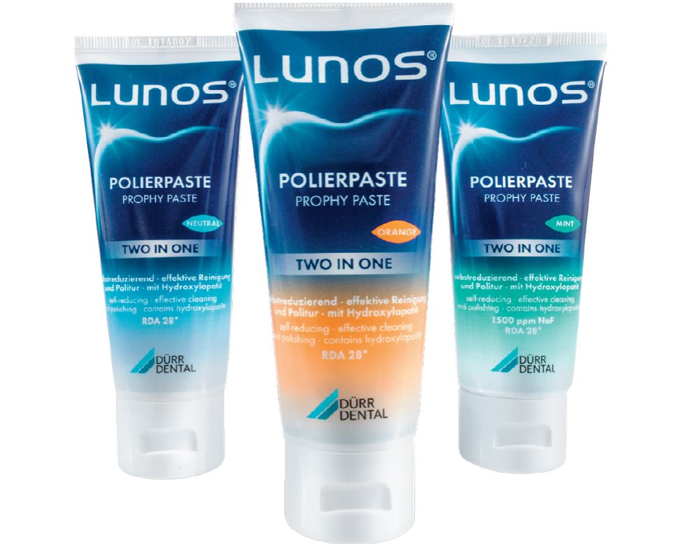 Dürr Dental Lunos Two in One polisaj pastası