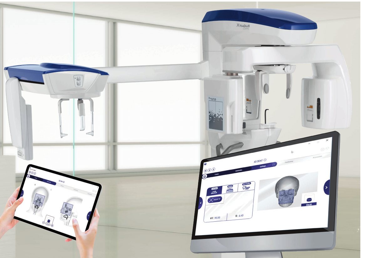 X-Radius Compact iPad ve PC üzerinden sanal kontrol paneli