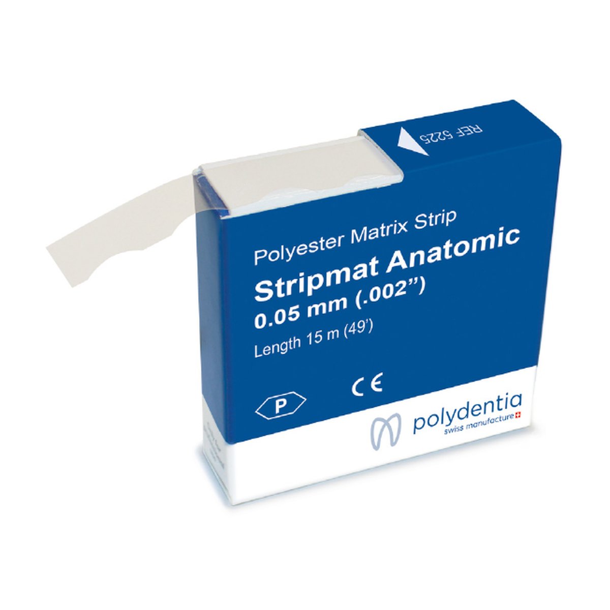 Polydentia Stripmat Anatomic 9mm 15 Mt