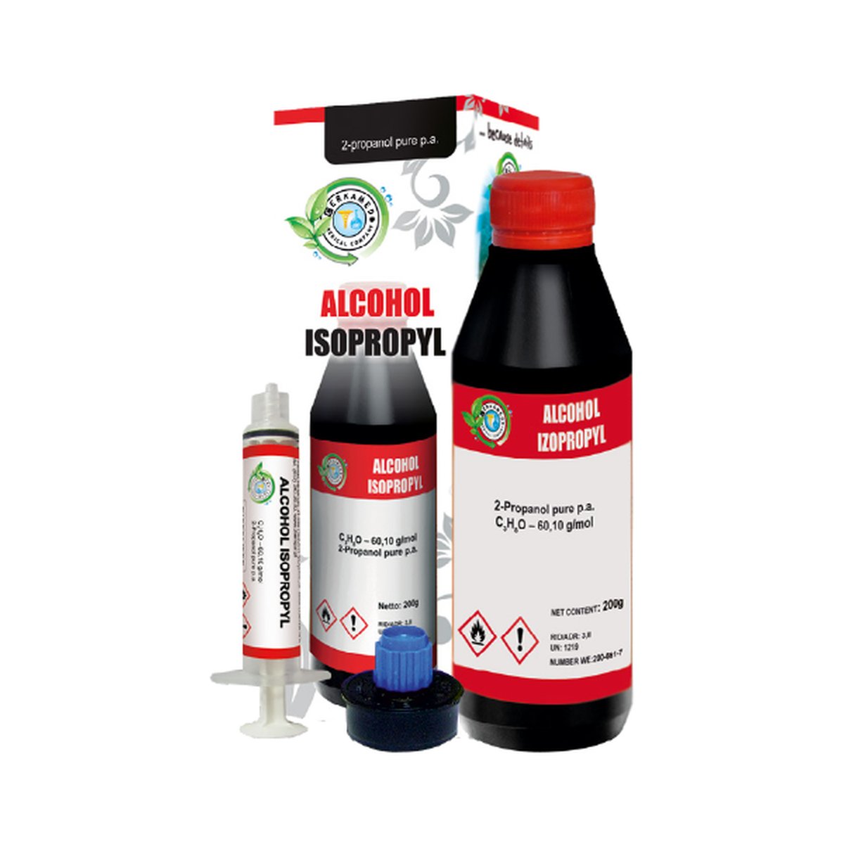 Cerkamed İsopropil Alkol – 200 g. şişe